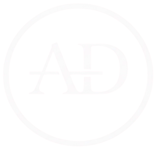 Logo for Adira Concierge Inc. showing a stylized black clock icon with horizontal speed lines, representing promptness and luxury service, followed by the company name in an elegant sans-serif typeface.