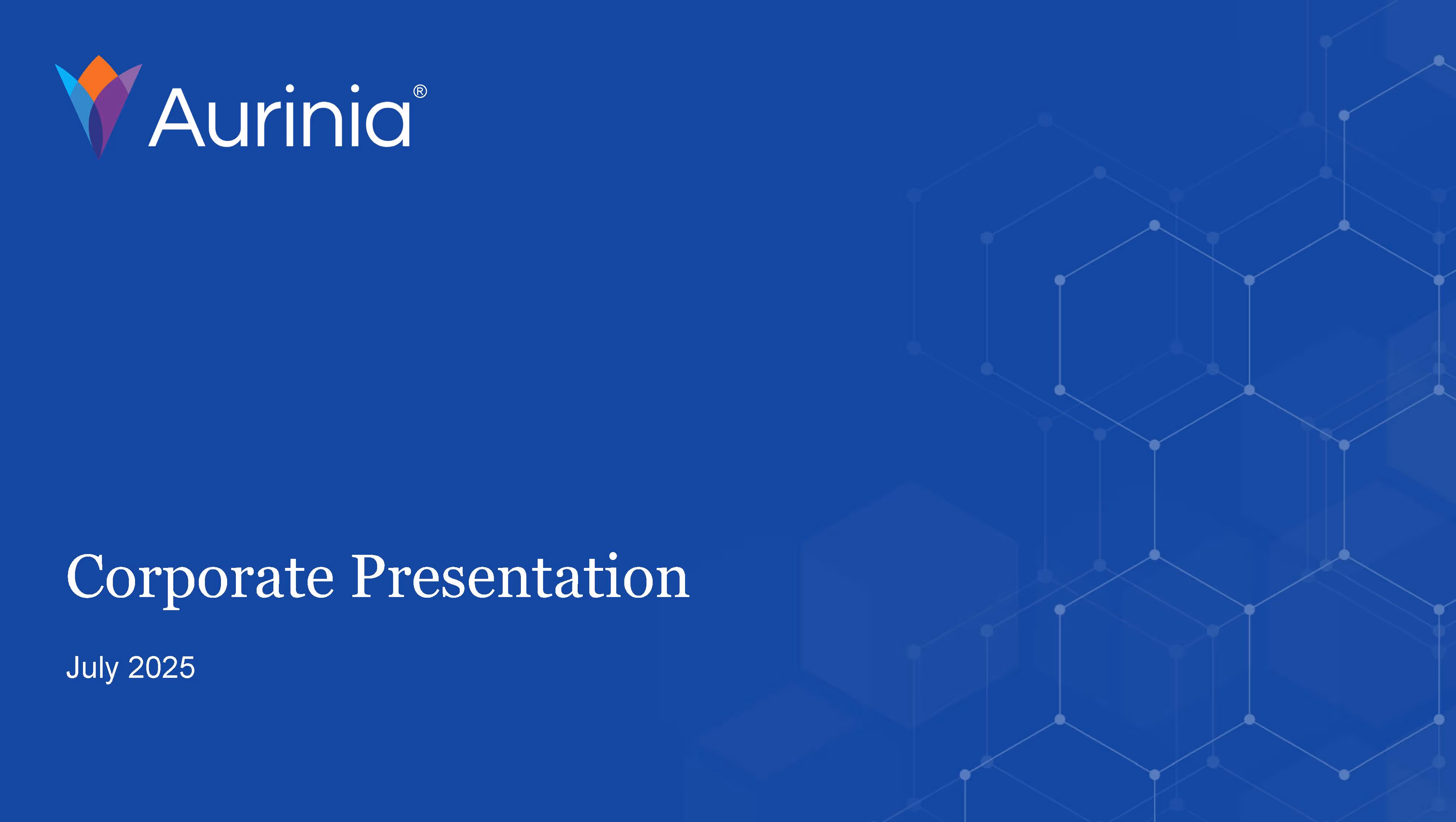 Corporate Presentation July 2025