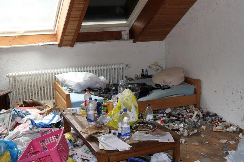 Débarras d’un logement insalubre très encombré