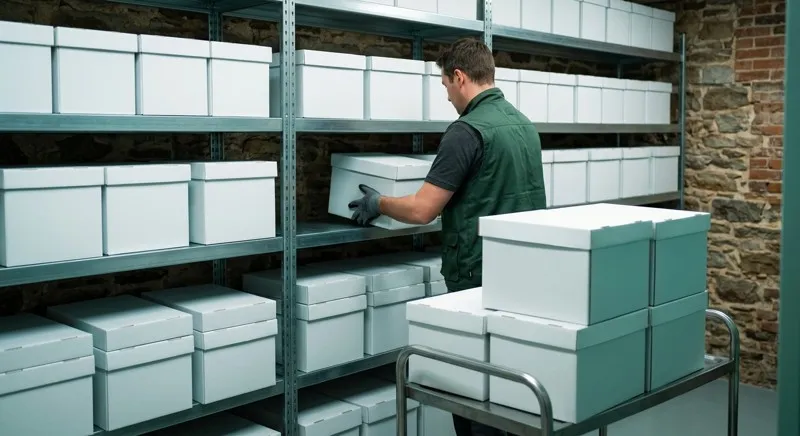 Gestion et évacuation d’archives et documents par Debarras Easy en local professionnel