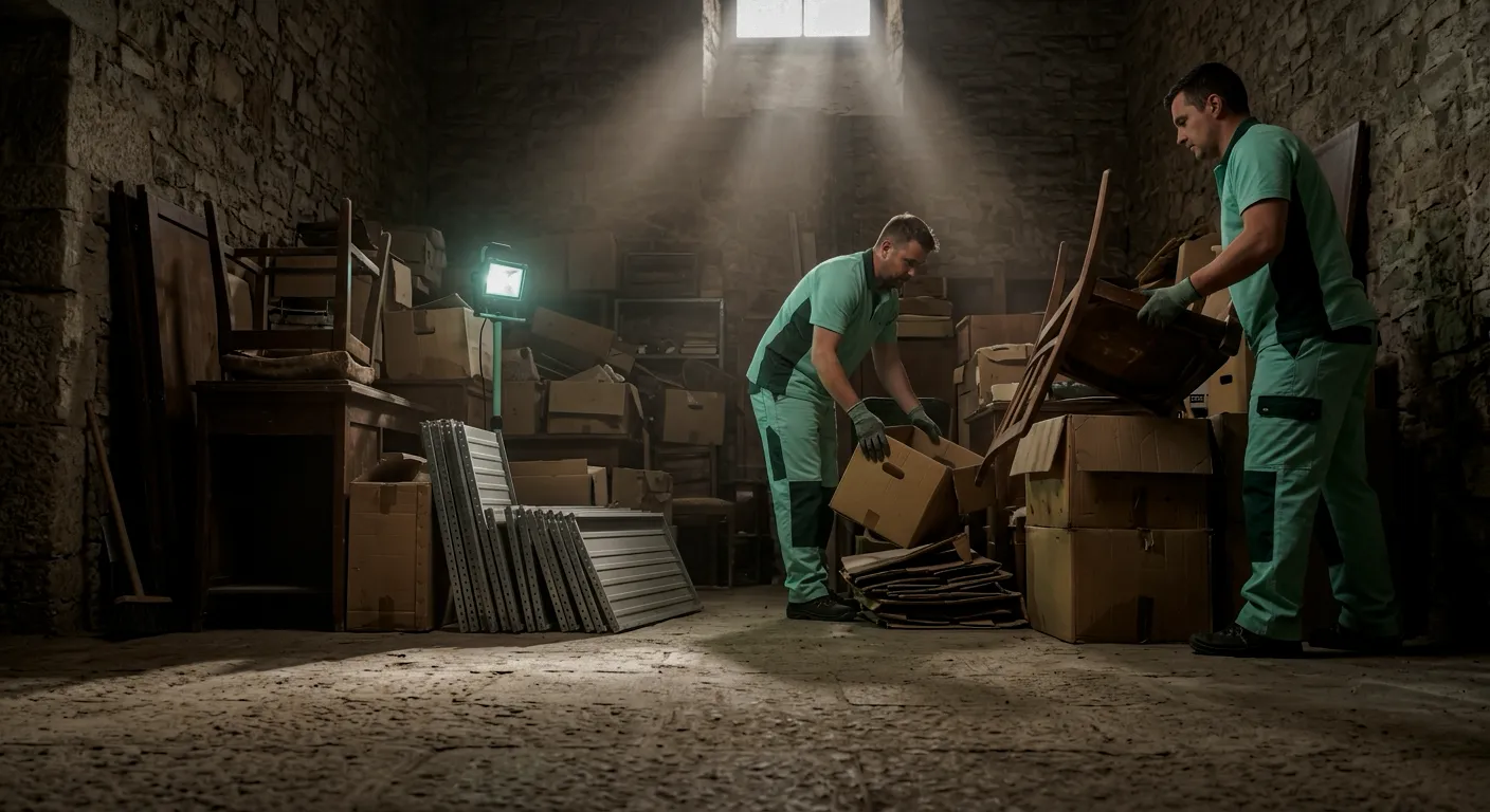 Débarras maison Île-de-France - Intervention professionnelle