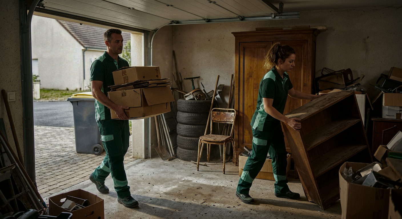 Débarras maison Île-de-France - Intervention professionnelle