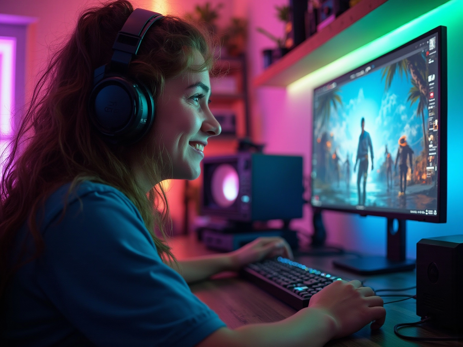 Dynamic Gaming Streamer in Action