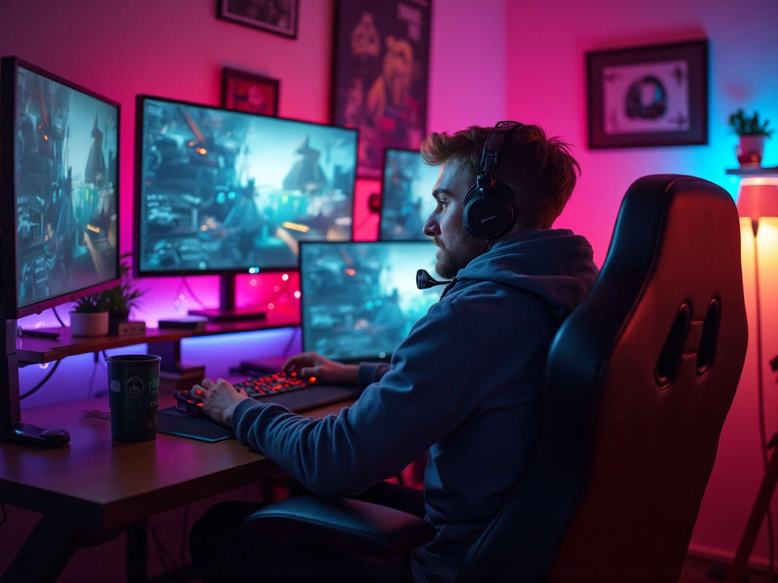 Twitch Creator Engaging with Gaming Trends