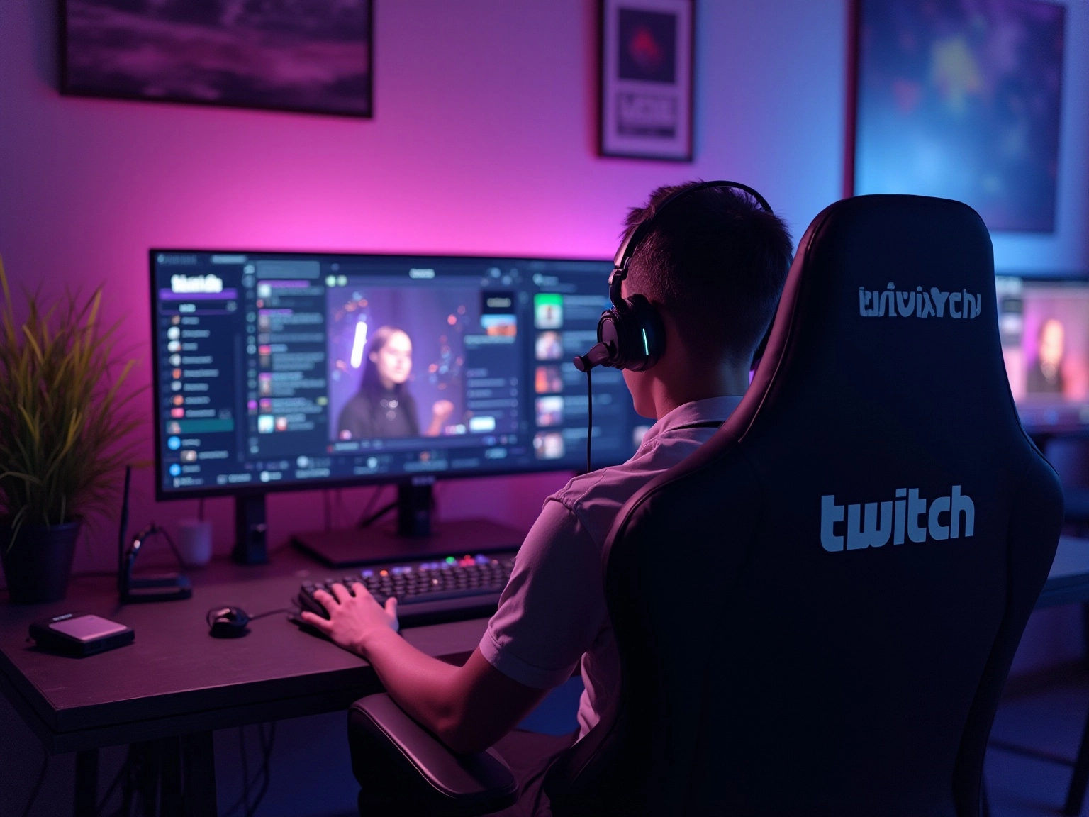 Dynamic Twitch Streaming Environment