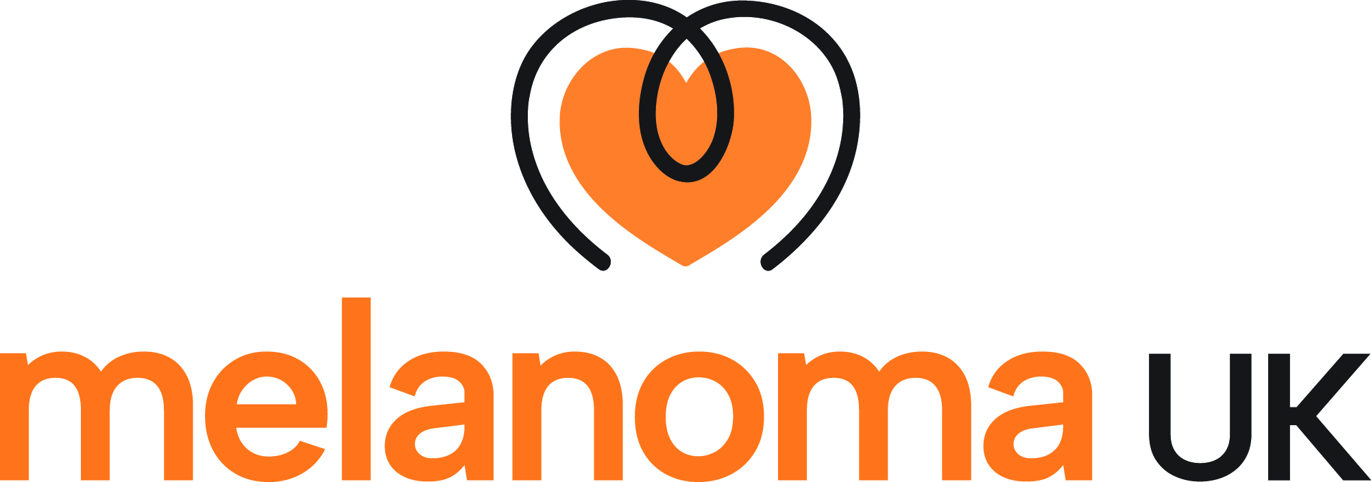 Logo for Melanoma UK.
