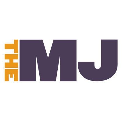 The MJ logo.