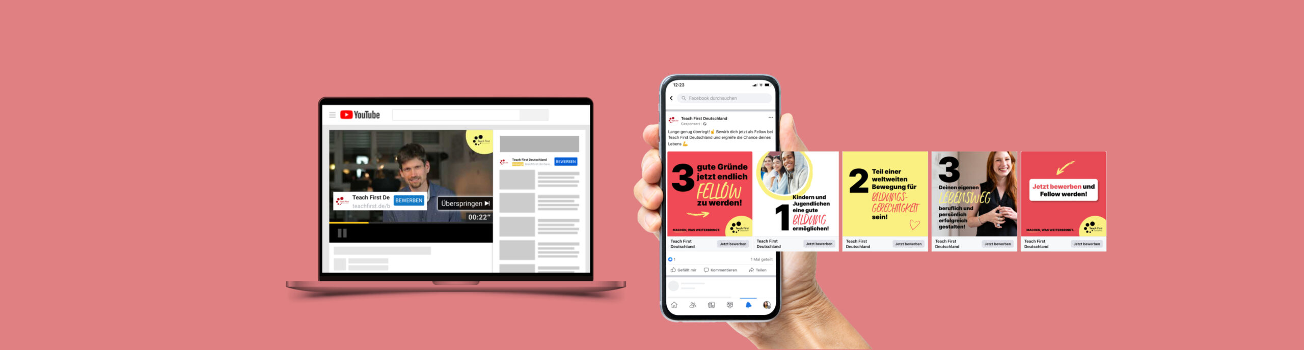 Header Teach First Social Media