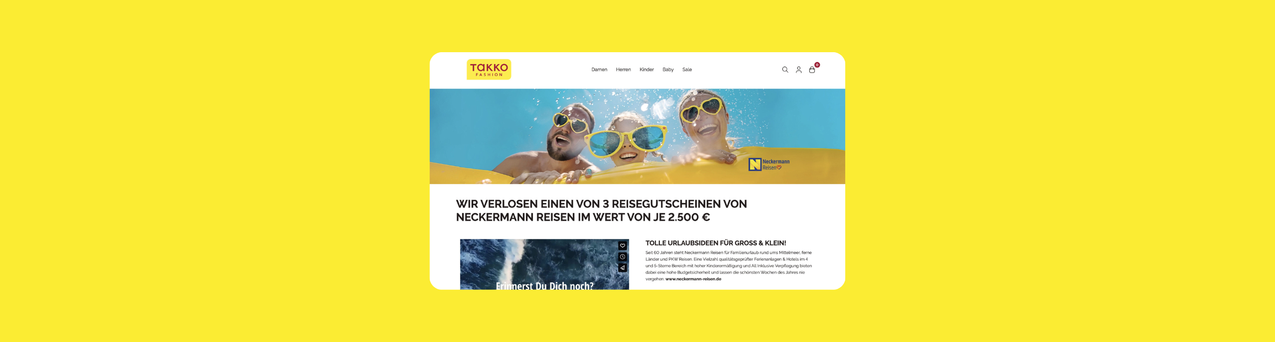 Takko Gewinnspiel