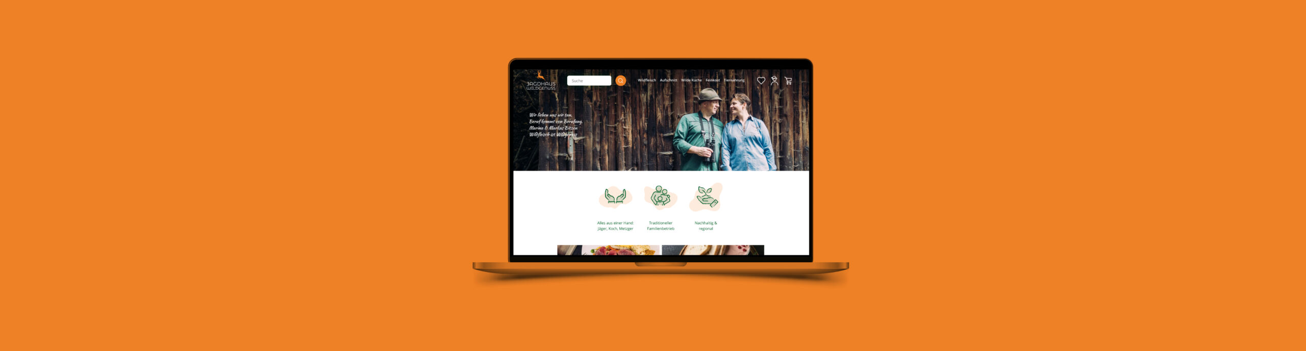 Header Wildgenuss relaunch onlineshop