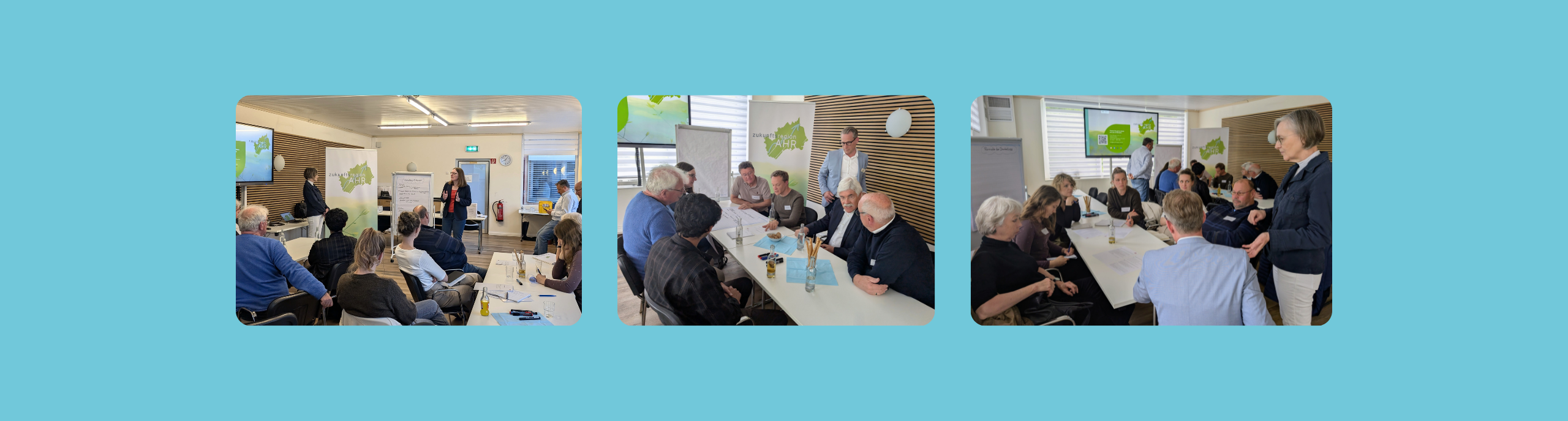 Bilder Workshop Zukunftsregion Ahr