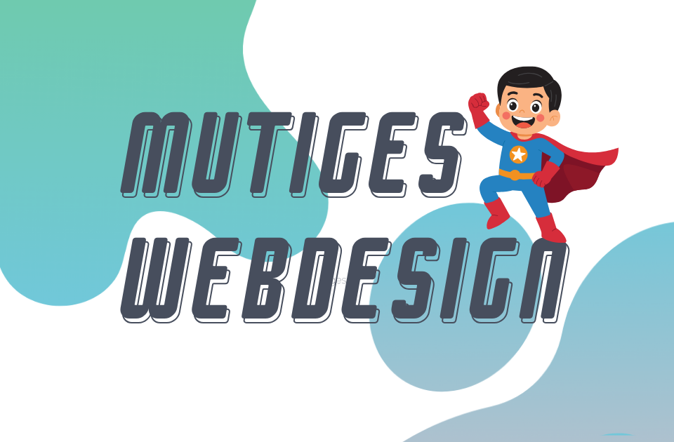 Teaser mutiges Webdesign