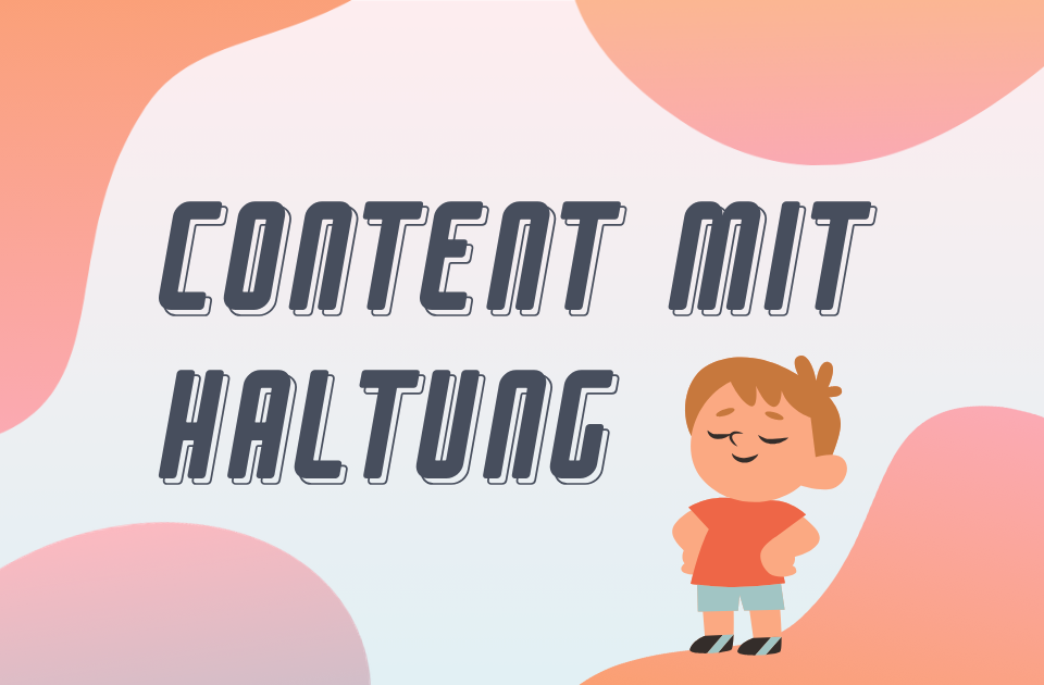 News Header Content mit Haltung