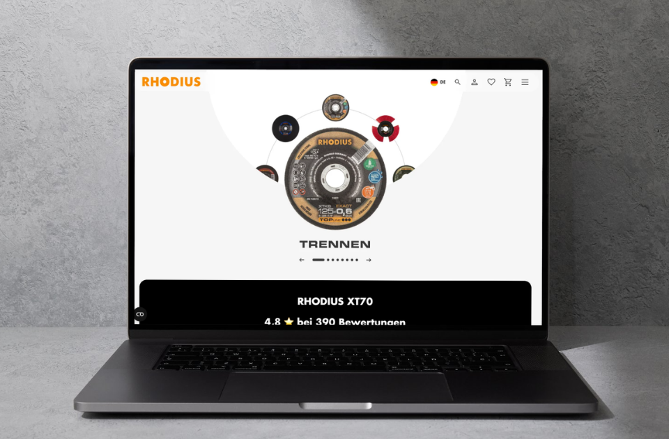 Shop Rhodius Relaunch
