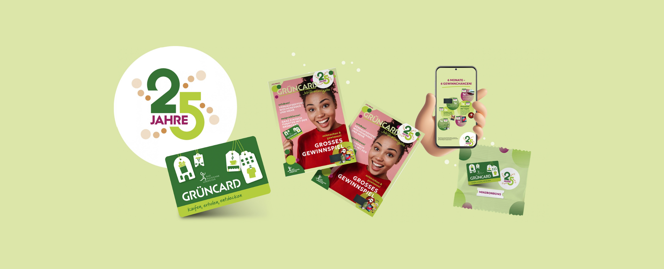 News Header Grüncard Jubiläum
