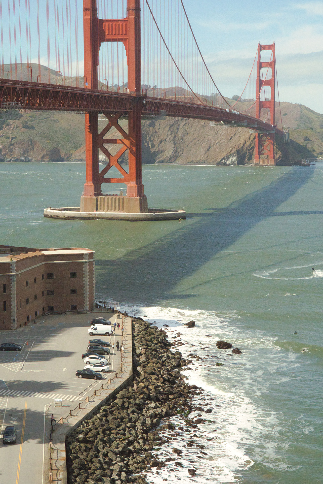 Pont rouge de San Francisco. Projet San Francisco