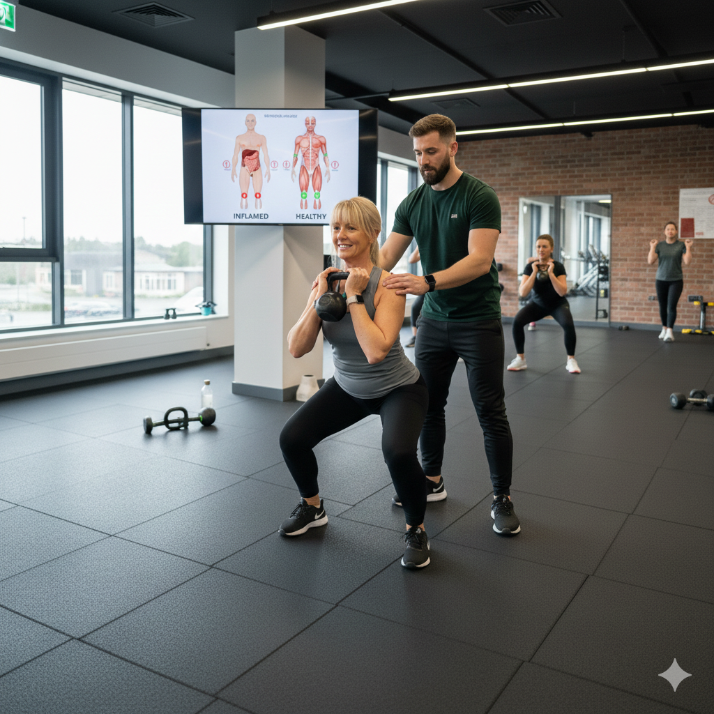 Stubborn belly fat isn't just a vanity issue—it's actively causing your joint pain! Deep visceral fat releases inflammatory proteins that silently attack your cartilage, leading to those nagging aches in your knees and back.