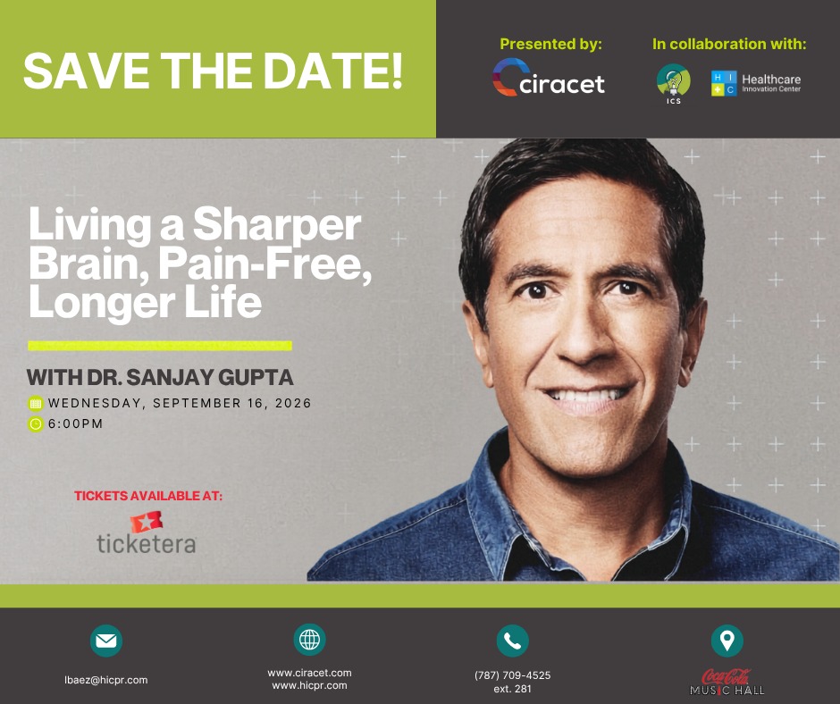 Save the Date – Living a Sharper Brain, Pain-Free, Longer Life with Dr. Sanjay Gupta