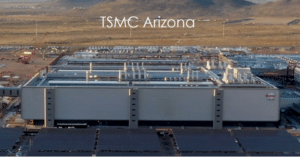 An image of the Arizona plan that had begun production of Apple’s a16 chips 