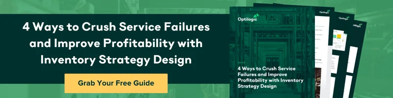 4 Ways to Crush Service Failures and Improve Profitability with Inventory Strategy Design Guide