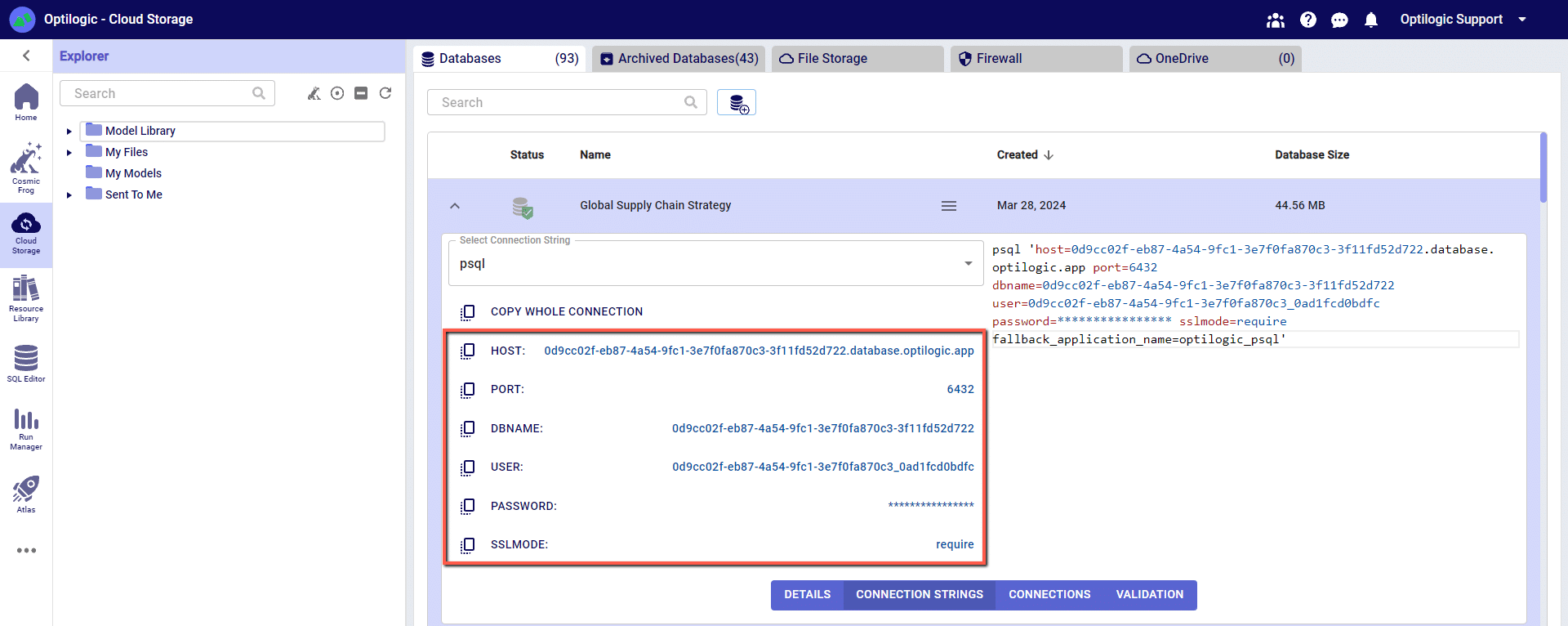 cloud storage connectionstrings3