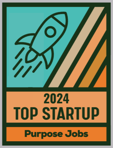 Image of 2024 Top Startup award from Purpose Jobs

