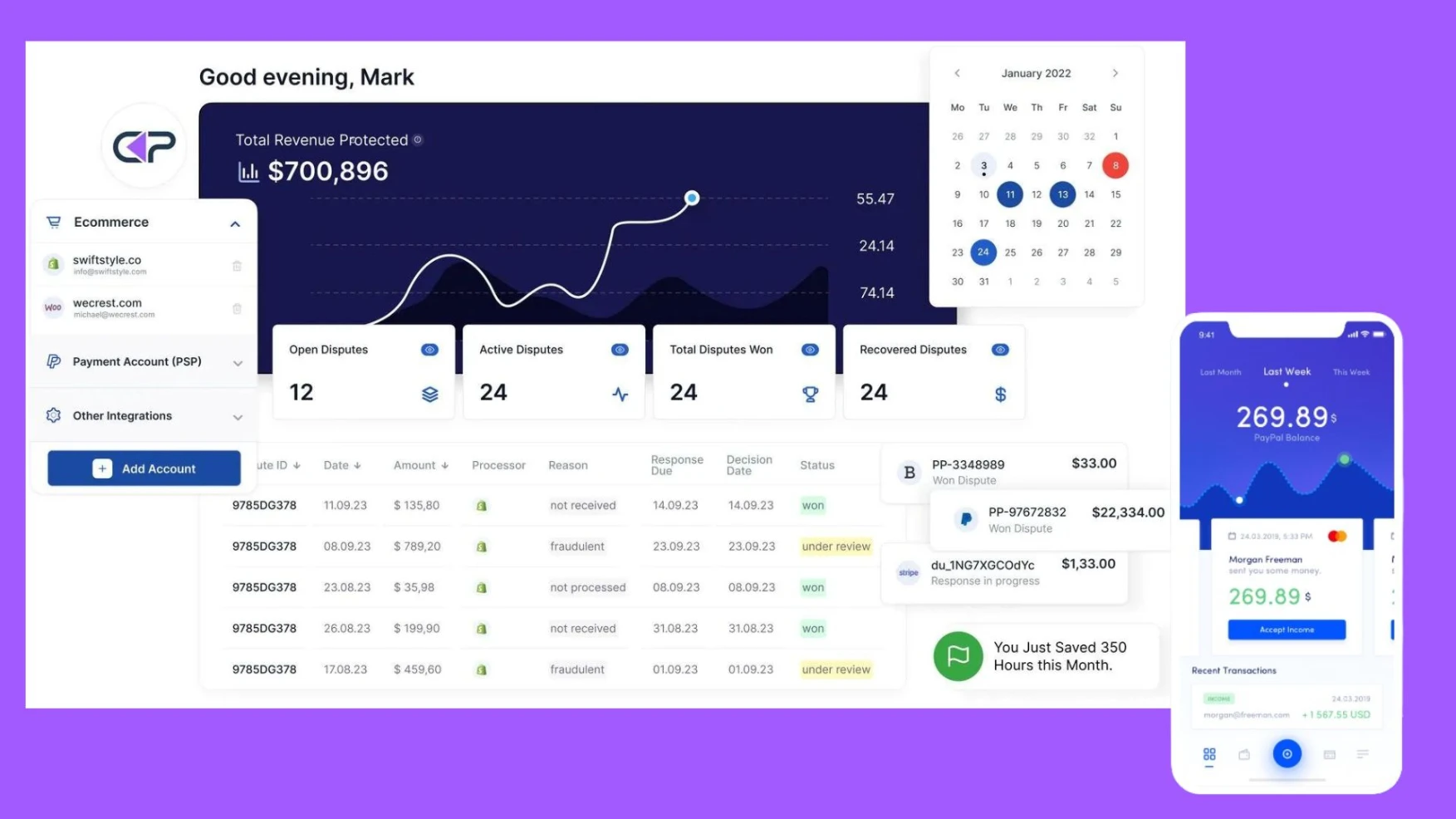 ChargePay and PayPal Interface 