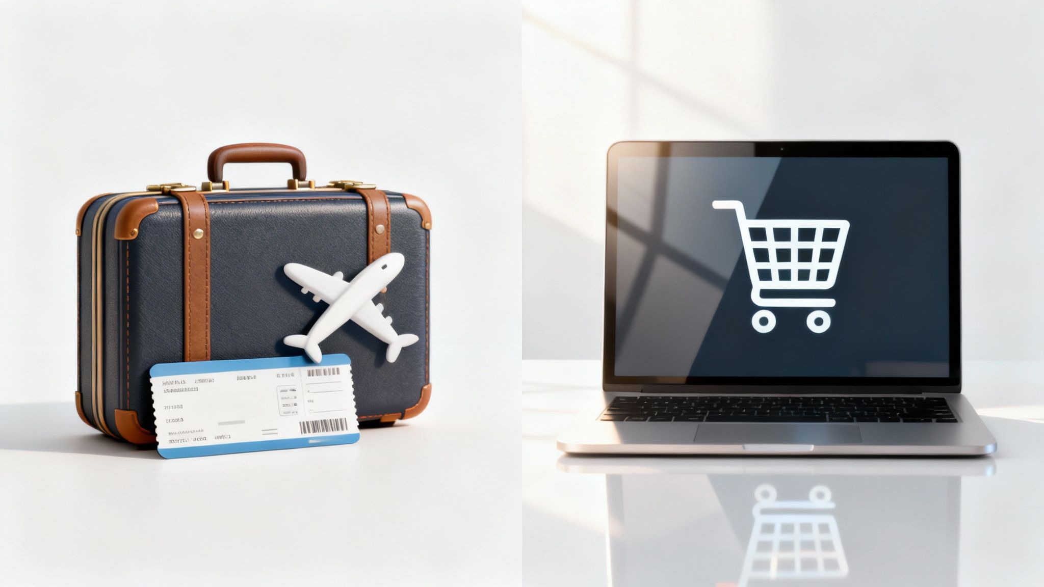 A person looking at a digital tablet displaying charts and graphs, with credit card icons floating around, symbolizing e-commerce and digital transactions.