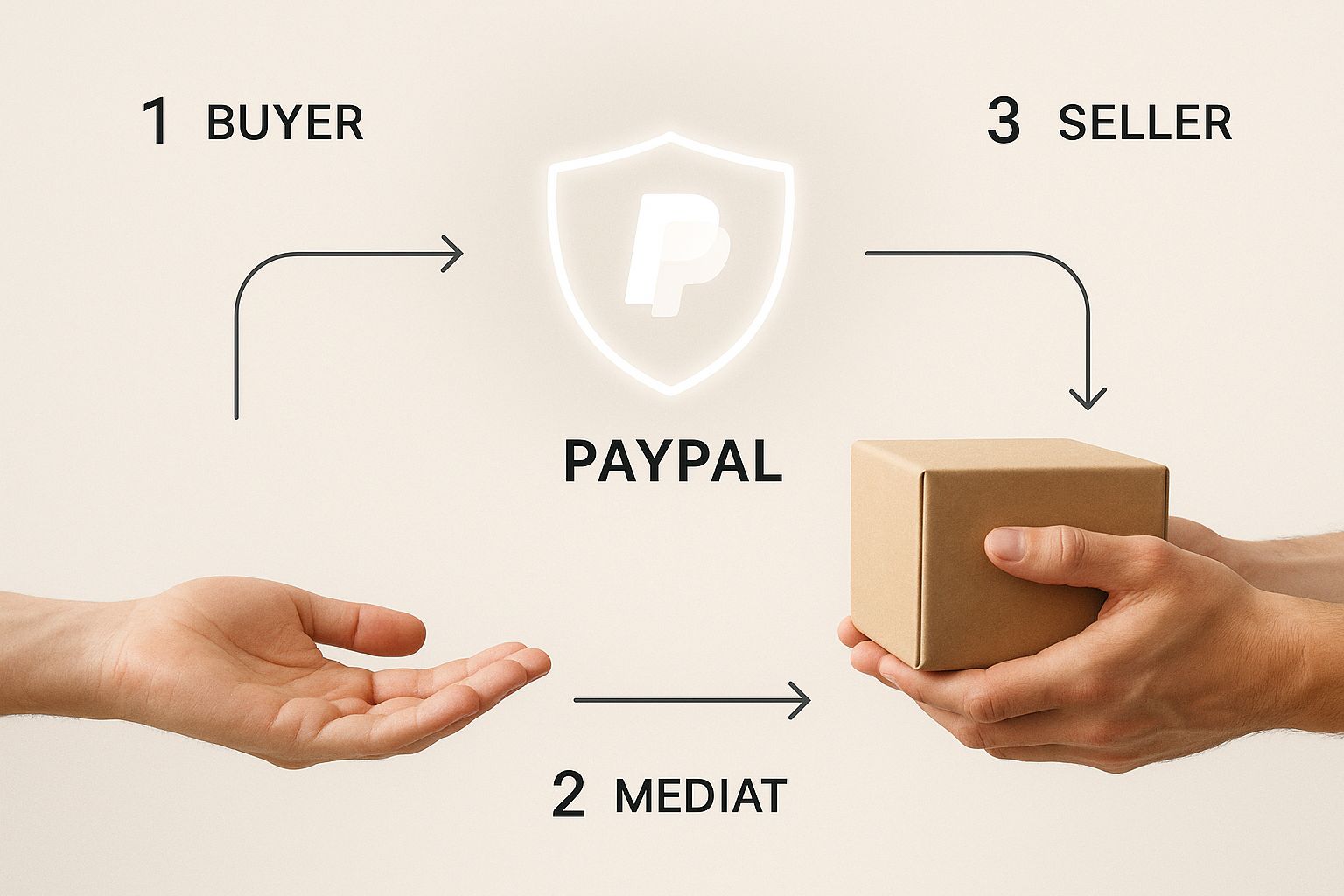 Infographic about paypal dispute resolution centre