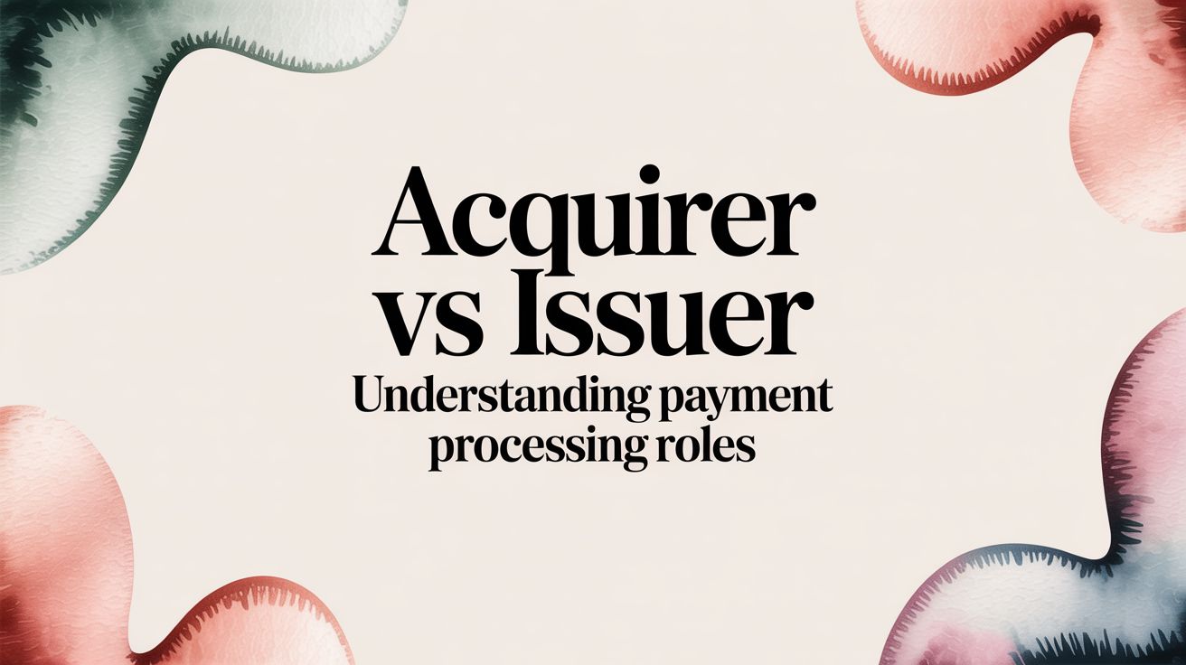 Acquirer vs Issuer: Understanding Their Roles in Payment Processing