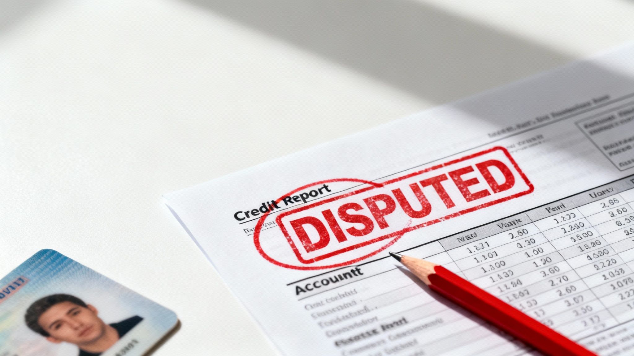 Credit Report or Credit Decision Rebuttal