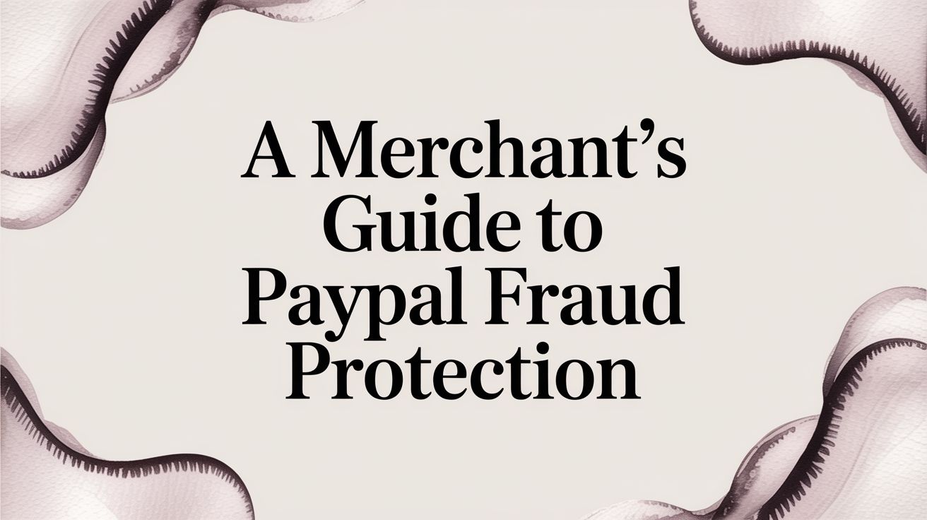 A Merchant's Guide to PayPal Fraud Protection