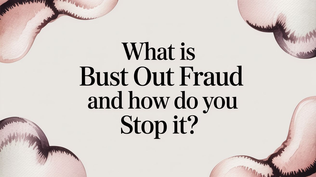 What Is Bust Out Fraud and How Do You Stop It?