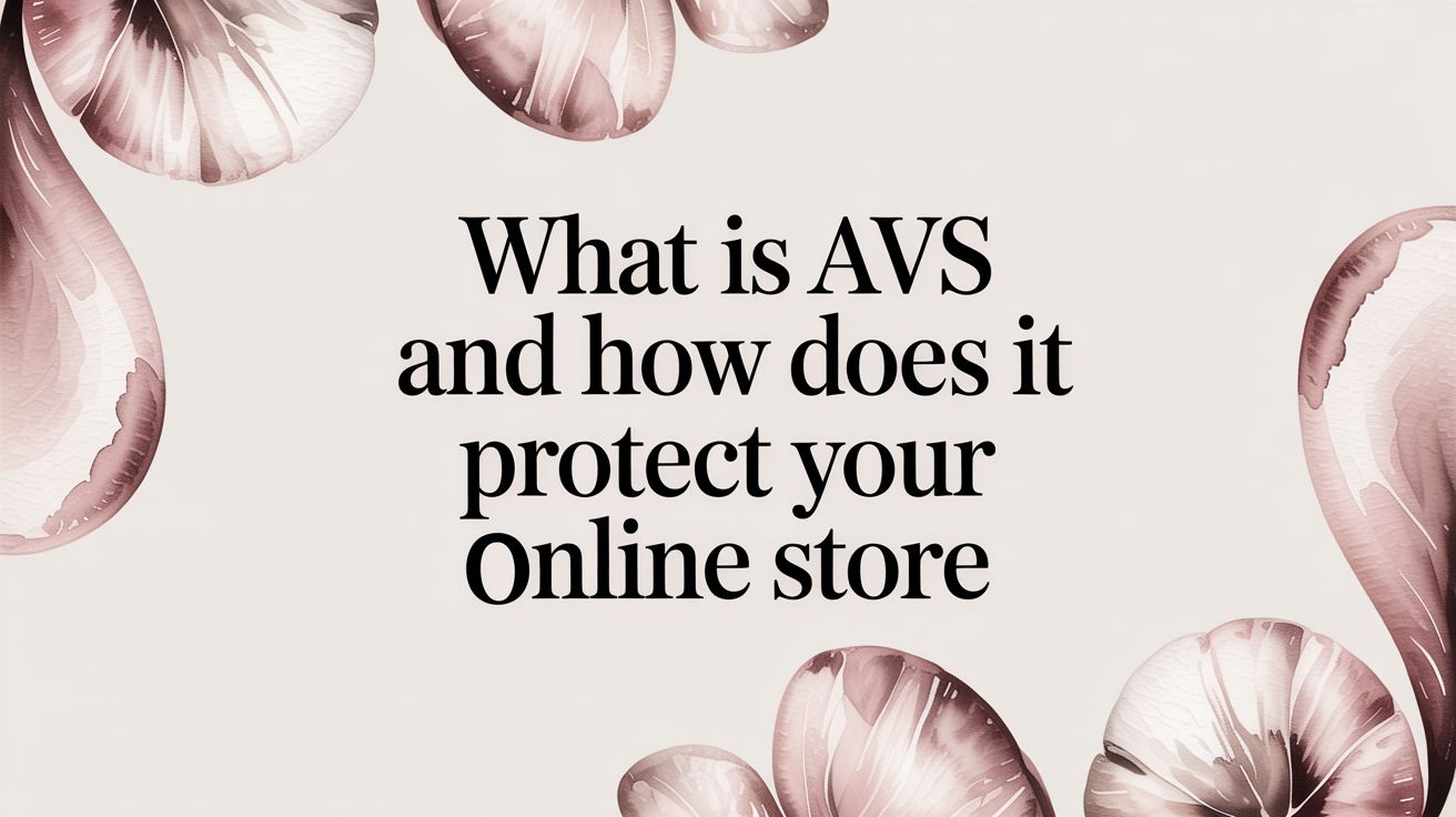 What Is AVS and How Does It Protect Your Online Store