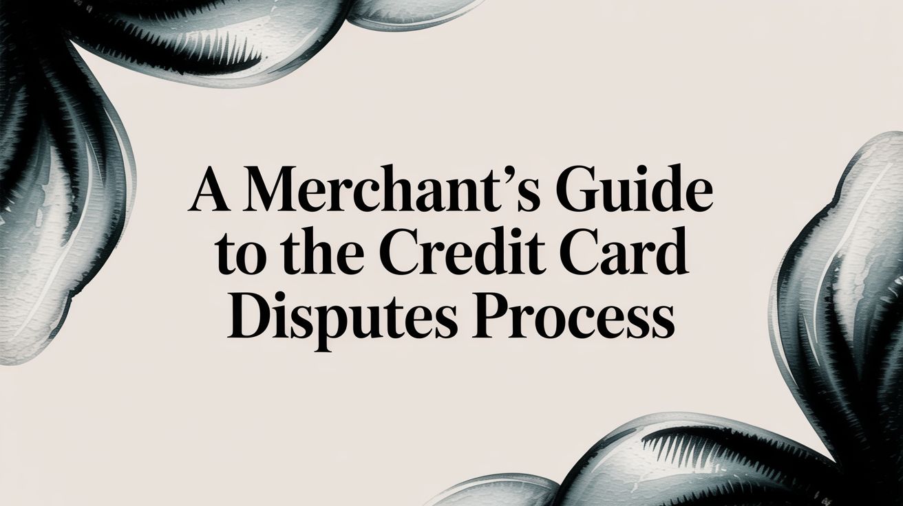 A Merchant's Guide to the Credit Card Disputes Process