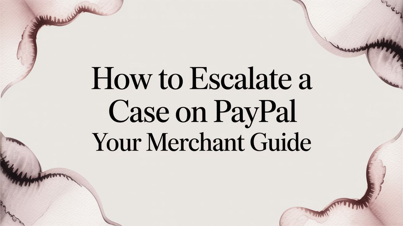 How to Escalate a Case on PayPal: Your Merchant Guide
