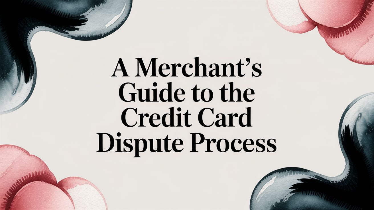 A Merchant's Guide to the Credit Card Dispute Process