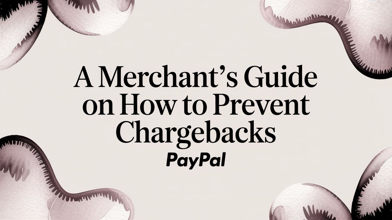A Merchant's Guide on How to Prevent Chargebacks Paypal