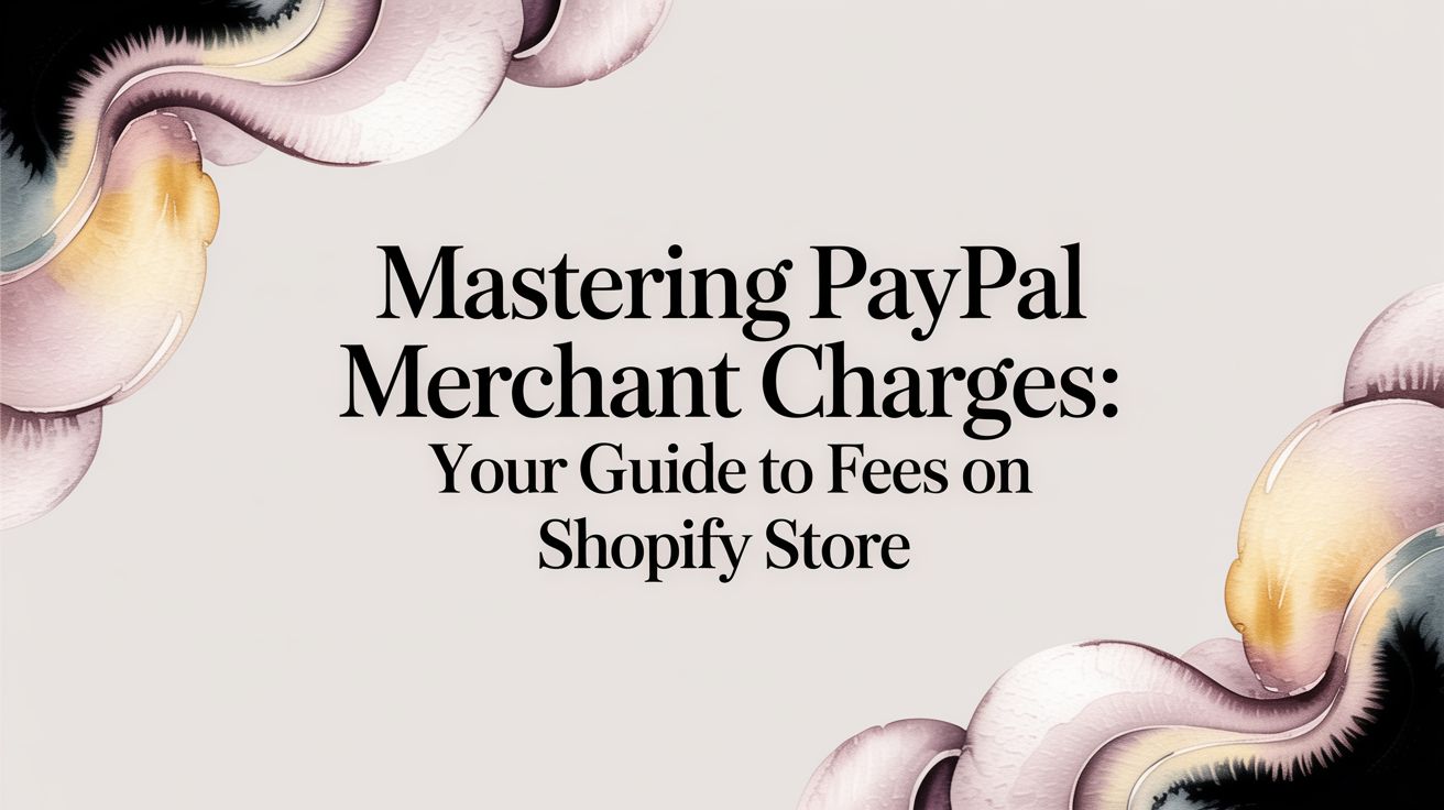 Mastering paypal merchant charges: A Shopify Merchant's Guide to Fees