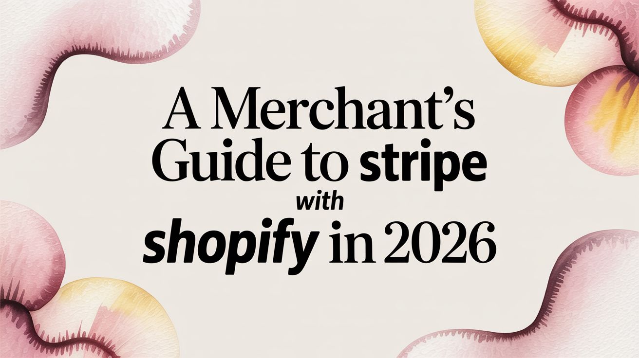 A Merchant's Guide to Stripe With Shopify in 2026