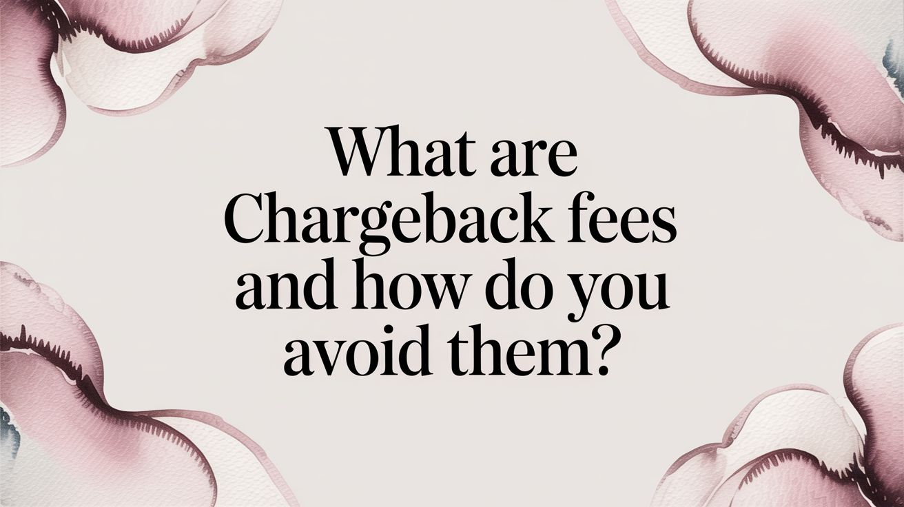 What Are Chargeback Fees and How Do You Stop Them?