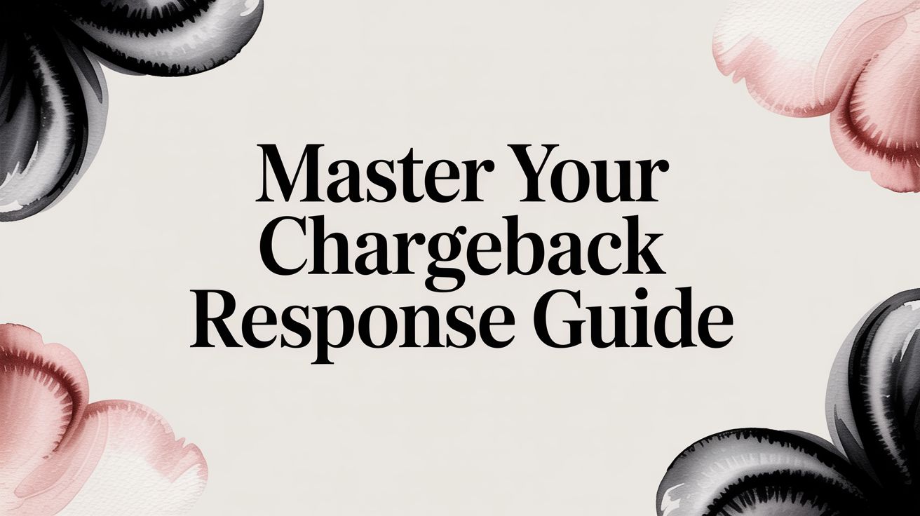 Master Your Chargeback Response Guide