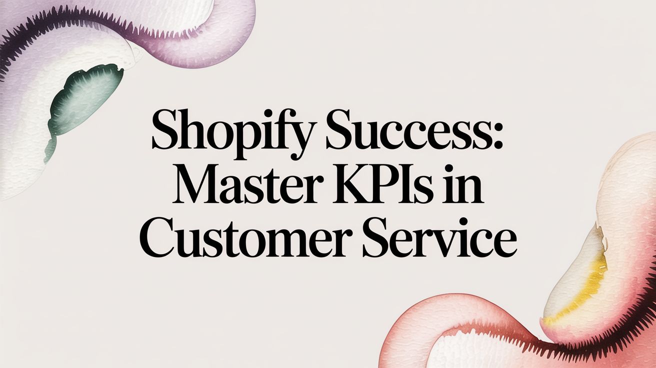 Shopify Success: Master KPIs in Customer Service