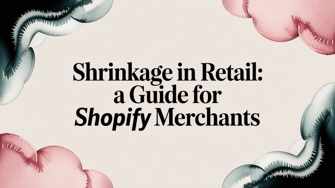 Shrinkage in Retail: A Guide for Shopify Merchants