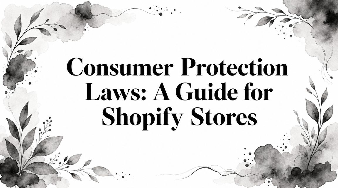 Consumer Protection Laws: A Guide for Shopify Stores