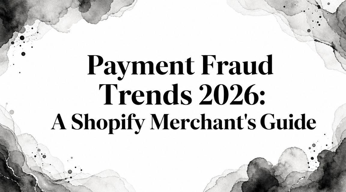 Payment Fraud Trends 2026: A Shopify Merchant's Guide