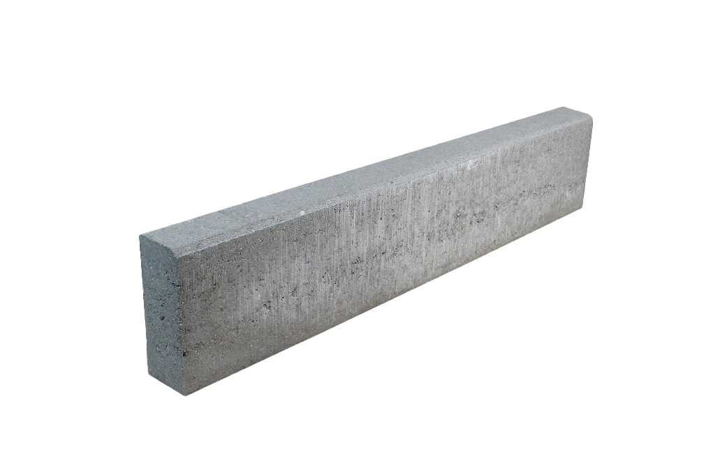 Betoninis vejos bortelis kraštams formuoti