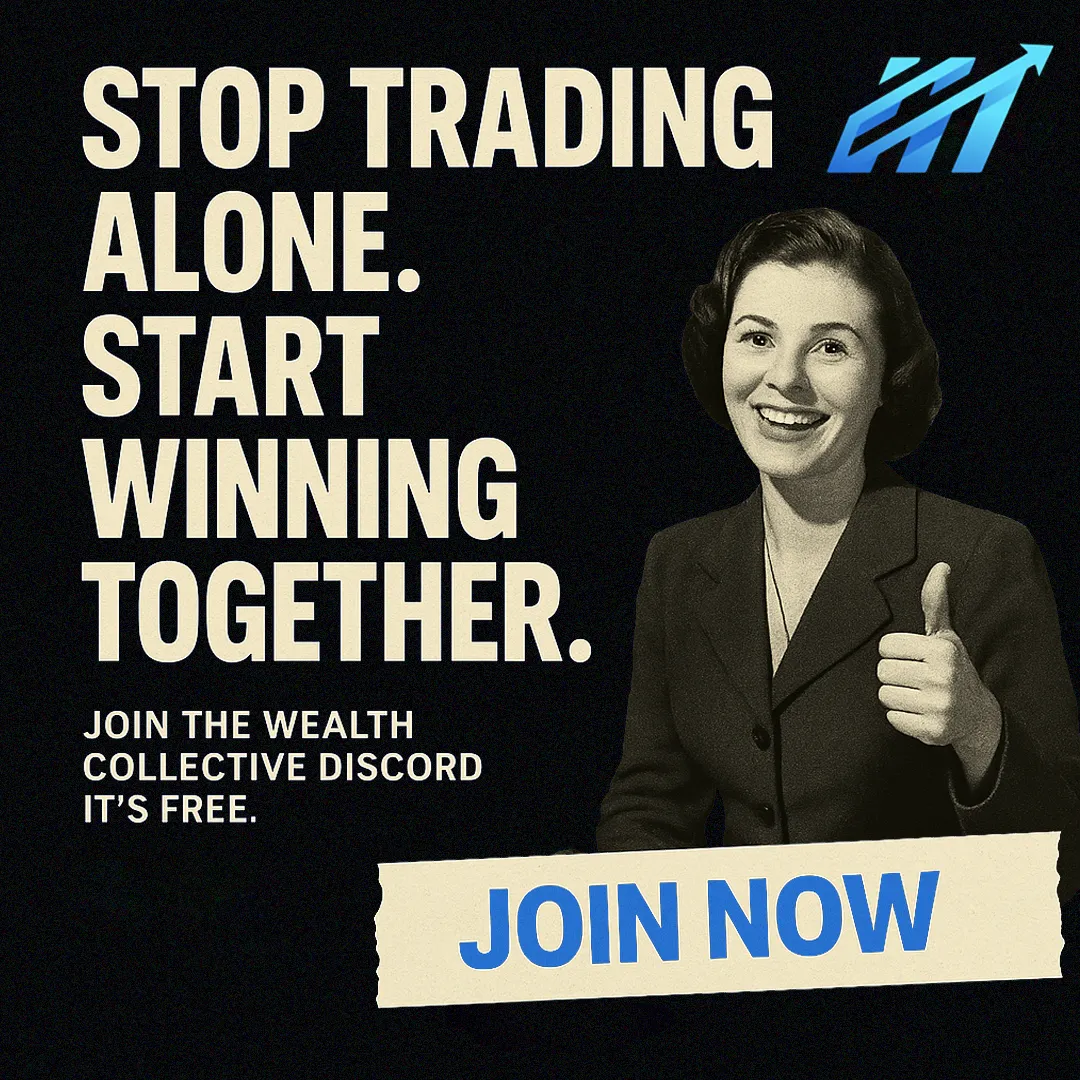 A second static ad for wealth collective.