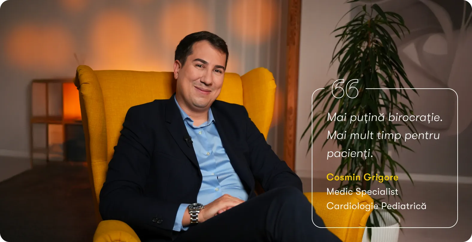 A family of three and a dog talking over Christmas dinner table.