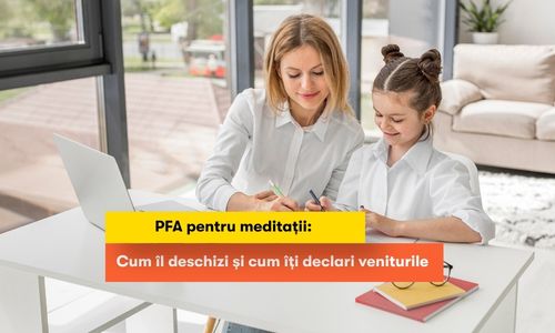 PFA pentru meditatii